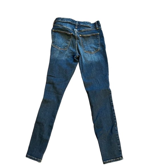 Universal Thread High Rise Skinny Dark Wash Blue Jeans Women's Size 4/27R - Picture 6 of 7